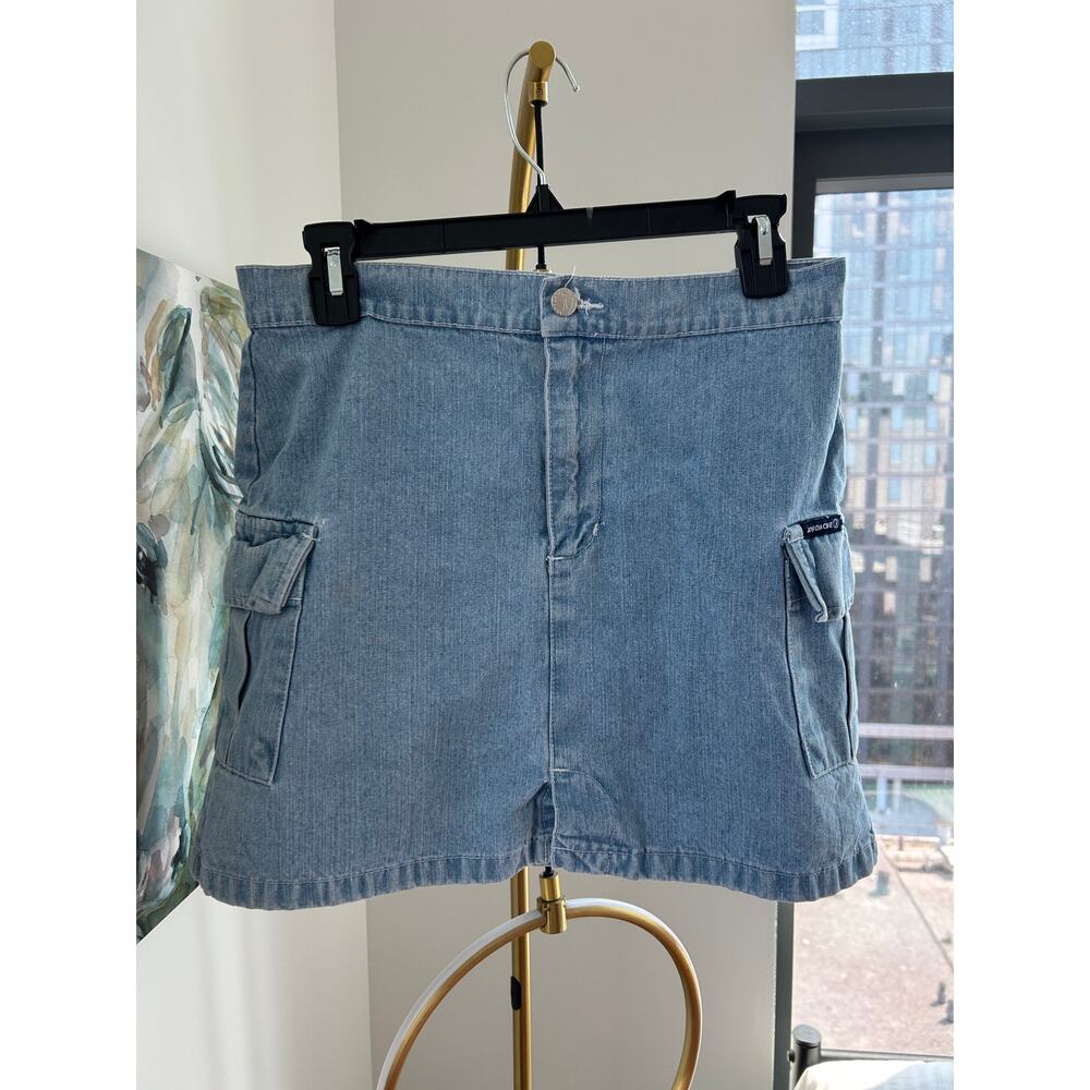 Vintage Jordache | Denim Cargo Mini Skirt \ Size 9/10